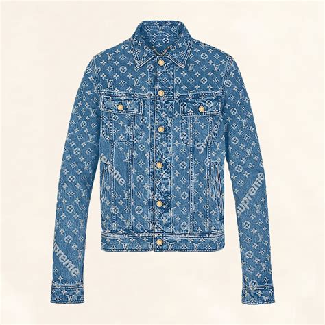 louis vuitton jean jacket replica|Louis Vuitton denim jacket price.